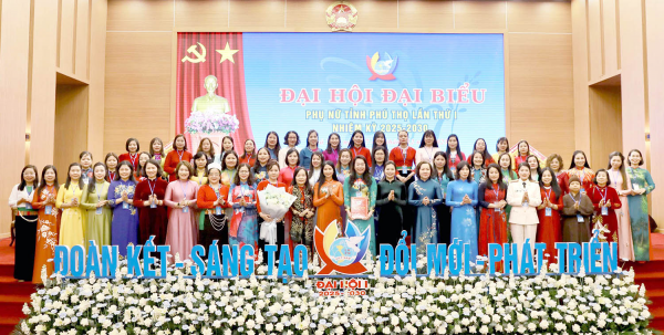 Phó Chủ tịch Ủy ban MTTQ tỉnh Phú Thọ Nguyễn Hồng Nhung tiếp tục giữ chức vụ Chủ tịch Hội Liên hiệp phụ nữ tỉnh